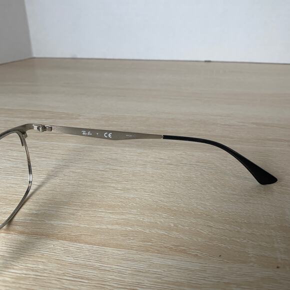 Ray-Ban RB6421 2997 Eyeglasses Black Matte Metal Frame 54-18-145 - Picture 7 of 8